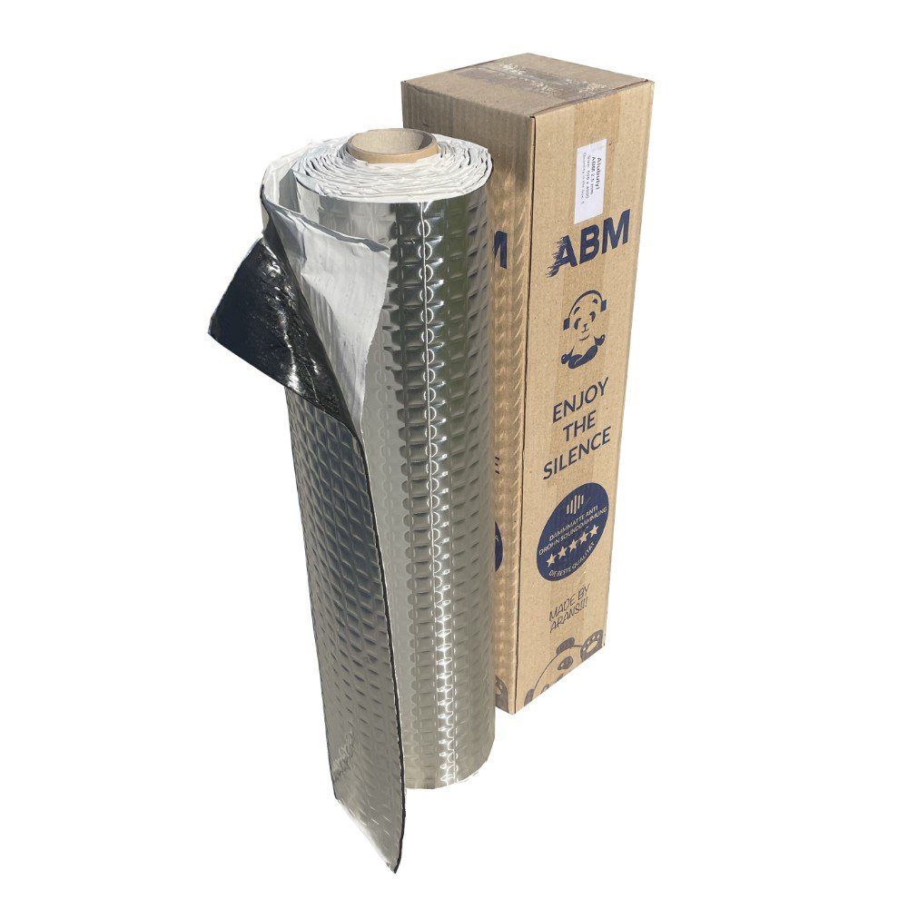 Mata Wyciszająca Butylowa Samoprzylepna ABM w rolkach mata wyciszająca,mata butylowa Izolacja ABM Mata Wyciszająca Butylowa Samoprzylepna ABM w rolkach mata wyciszająca,mata butylowa Maty butylowe ABM Professional mata butylowa Izolacja ABM