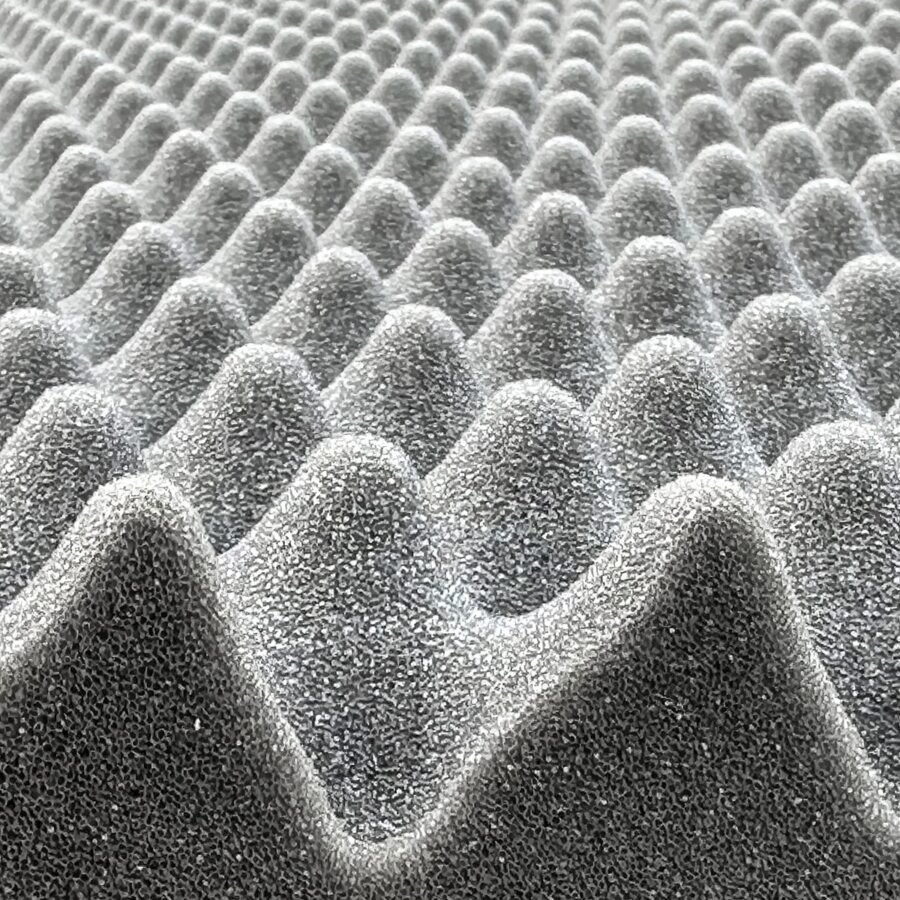 Pianka Akustyczna Pochłaniająca Dźwięk ABM FALA 20mm Samoprzylepna Pianki akustyczne pochłaniające czy pianka akustyczna wygłusza Izolacja ABM