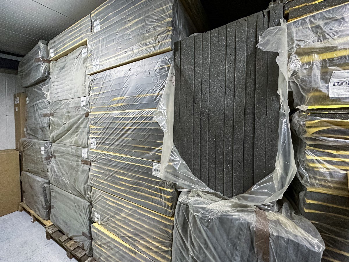 Pianka Akustyczna Pochłaniająca Dźwięk ABM FALA 20mm Pianki akustyczne pochłaniające czy pianka akustyczna wygłusza Izolacja ABM