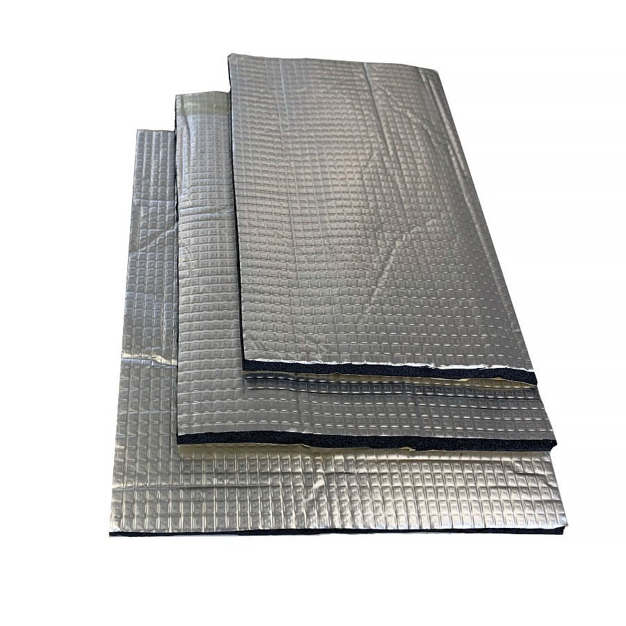 Pianka kauczukowa wygłuszająca termoizolacyjna z folią aluminiową ABM - 10mm, 0.25m² pianka kauczukowa,pianka wyciszająca,pianka wygłuszająca,pianka kauczukowa izolacyjna Pianki kauczukowe izolacyjne izolacyjna pianka kauczukowa Izolacja ABM