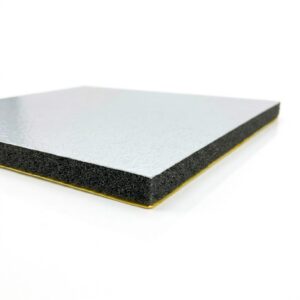 Pianka Pochłaniająca dźwięk poliuretanowa ABM Samoprzylepna, 20mm, 1m2 Pianki akustyczne pochłaniające Izolacja ABM