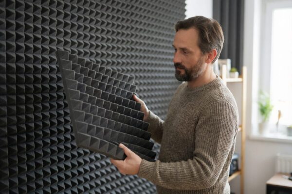 Czy pianki akustyczne naprawdę wyciszają pomieszczenie lub tylko poprawiają jakość dźwięku? Porady Izolacja ABM